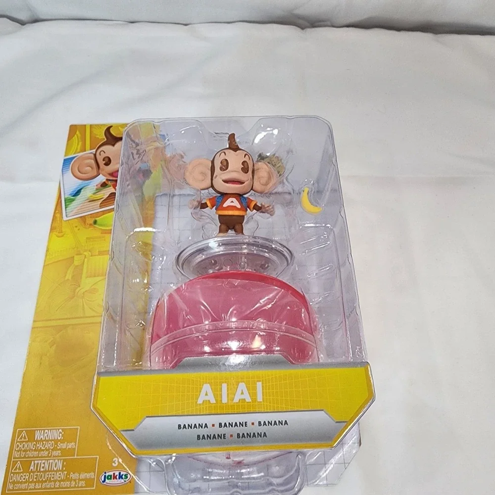 Super Monkey Ball Action Figure 2023 Jakks Pacific Sealed AIAI Brand NEW